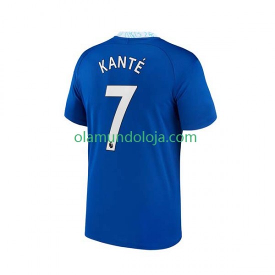 Camisola Chelsea Kante 7 Homem Equipamento Primeiro 2022-2023 Manga Curta